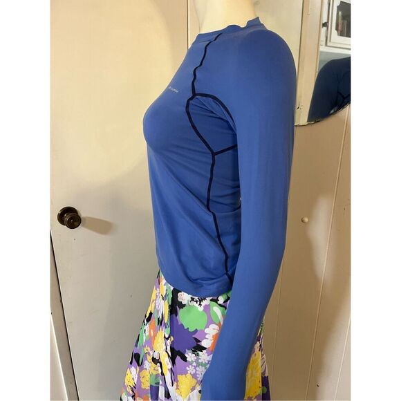 Columbia Women’s Omni-Heat™ Blue Midweight Baselayer Crew small - Picture 5 of 8